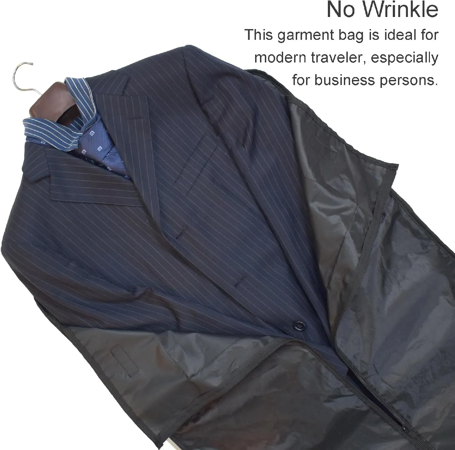 Convertible Duffle Garment Bag, Garment Duffle Bags for Travel, 4 in 1 Garment Bag with Shoulder Strap, Carry on Garment Duffel Bag for Men, Foldable Duffel Suit Bag for Business, Dark Grey
