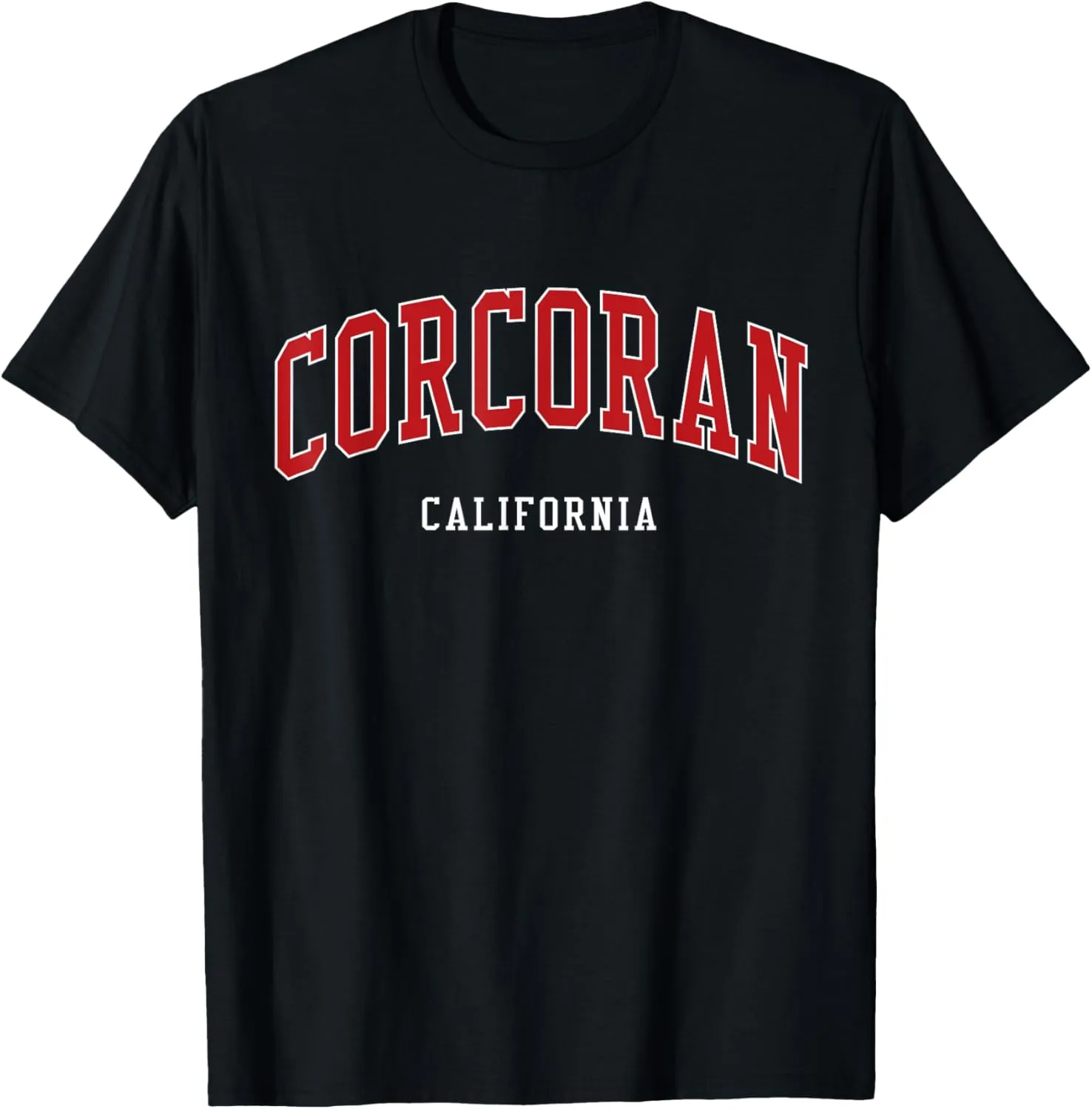 Corcoran California College University Style T-Shirt