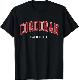 Corcoran California College University Style T-Shirt