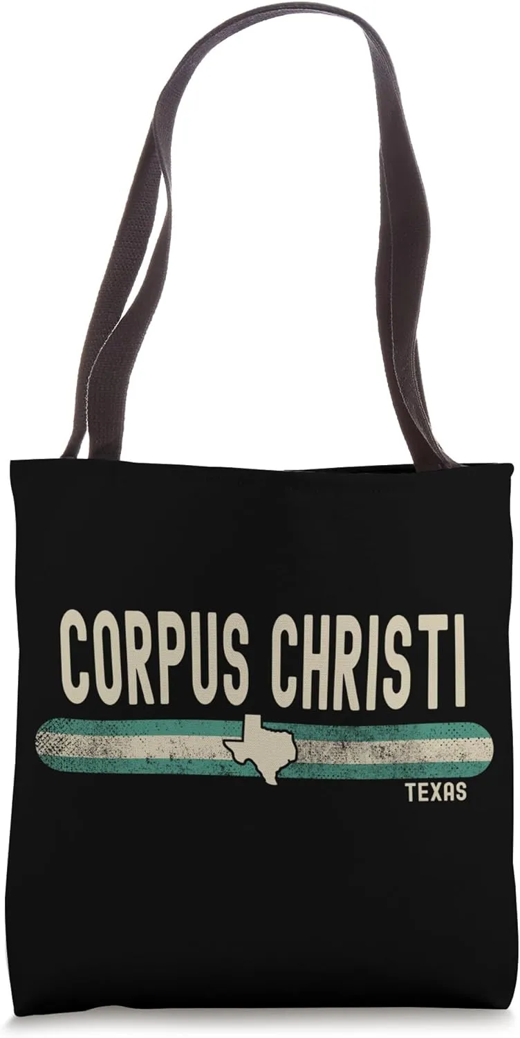 Corpus Christi TX | Texas | Travel & 80s Style Tote Bag