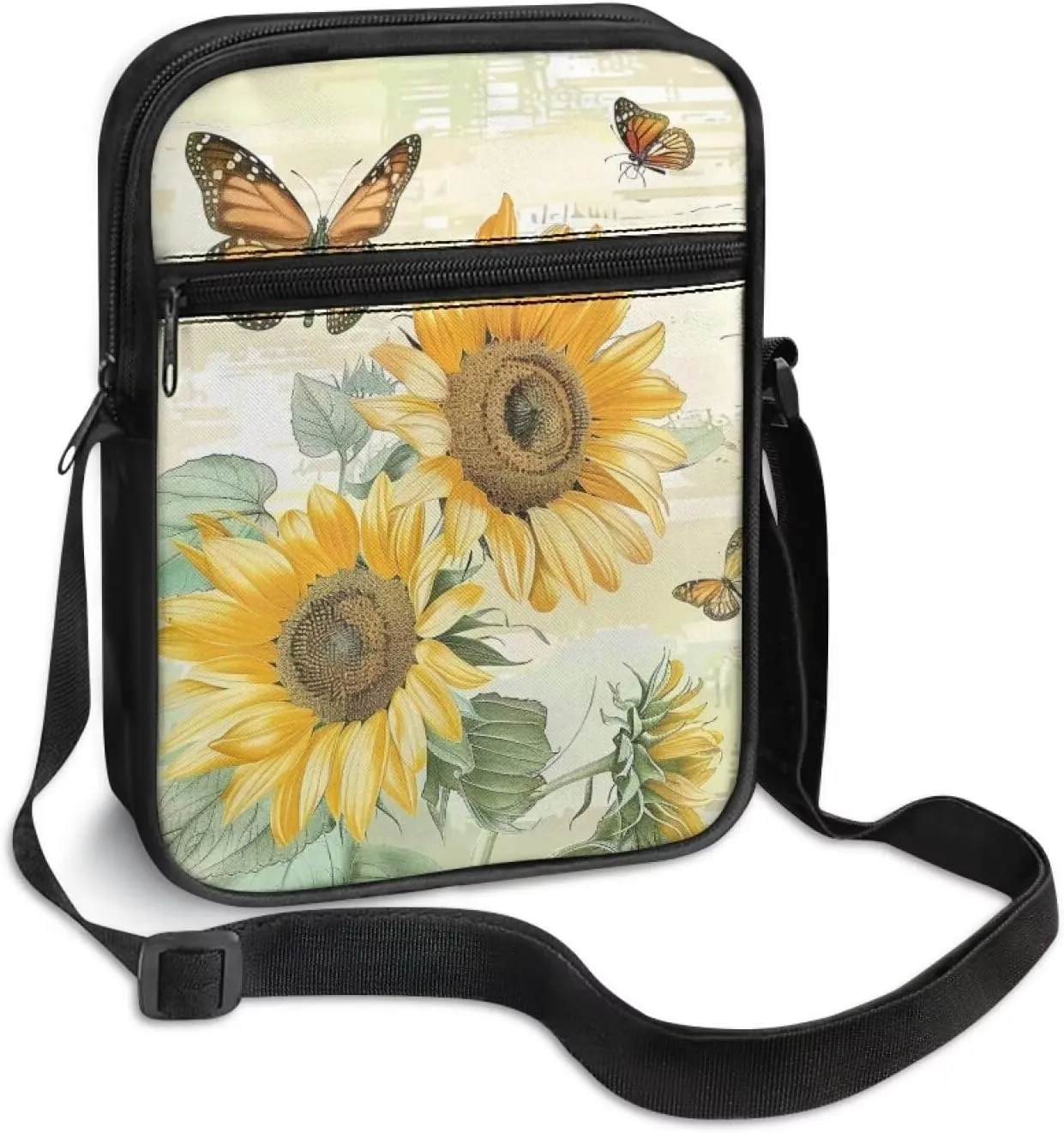 Cossbody Bag Messenger Bag Crossbody Bag Handbag Purse Shoulder Bag with Front Pocket Adjustable