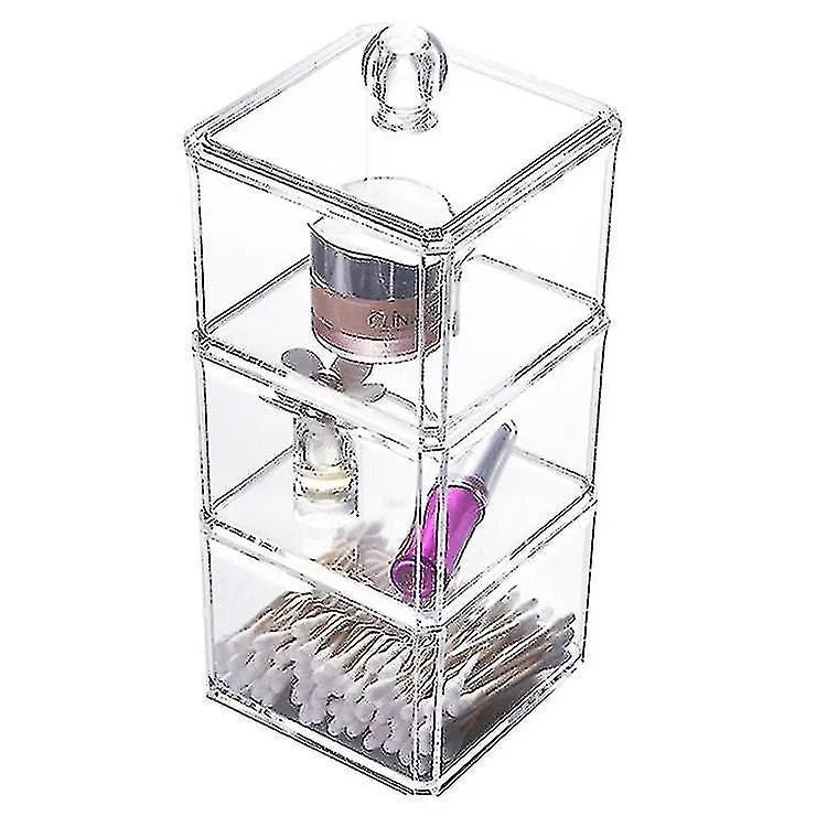Cotton Swab Holders Transparent