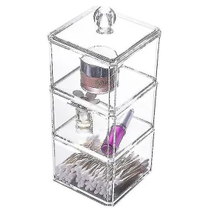 Cotton Swab Holders Transparent