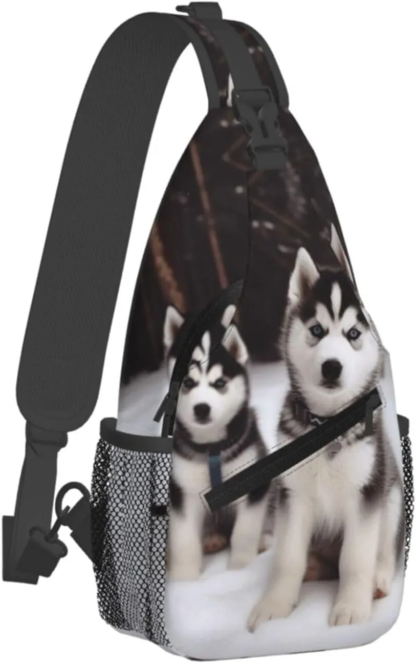 Cross Chest Bag Diagonally Sling Backpack Crossbody Shoulder Bag Aircraft Fighter Jets Sling Bag Travel Hiking Daypack