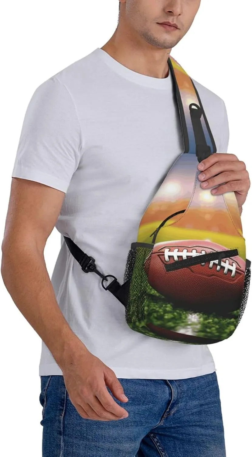Cross Chest Bag Diagonally Sling Backpack Crossbody Shoulder Bag Beautiful Butterfly Sling Bag Travel Hiking Daypack