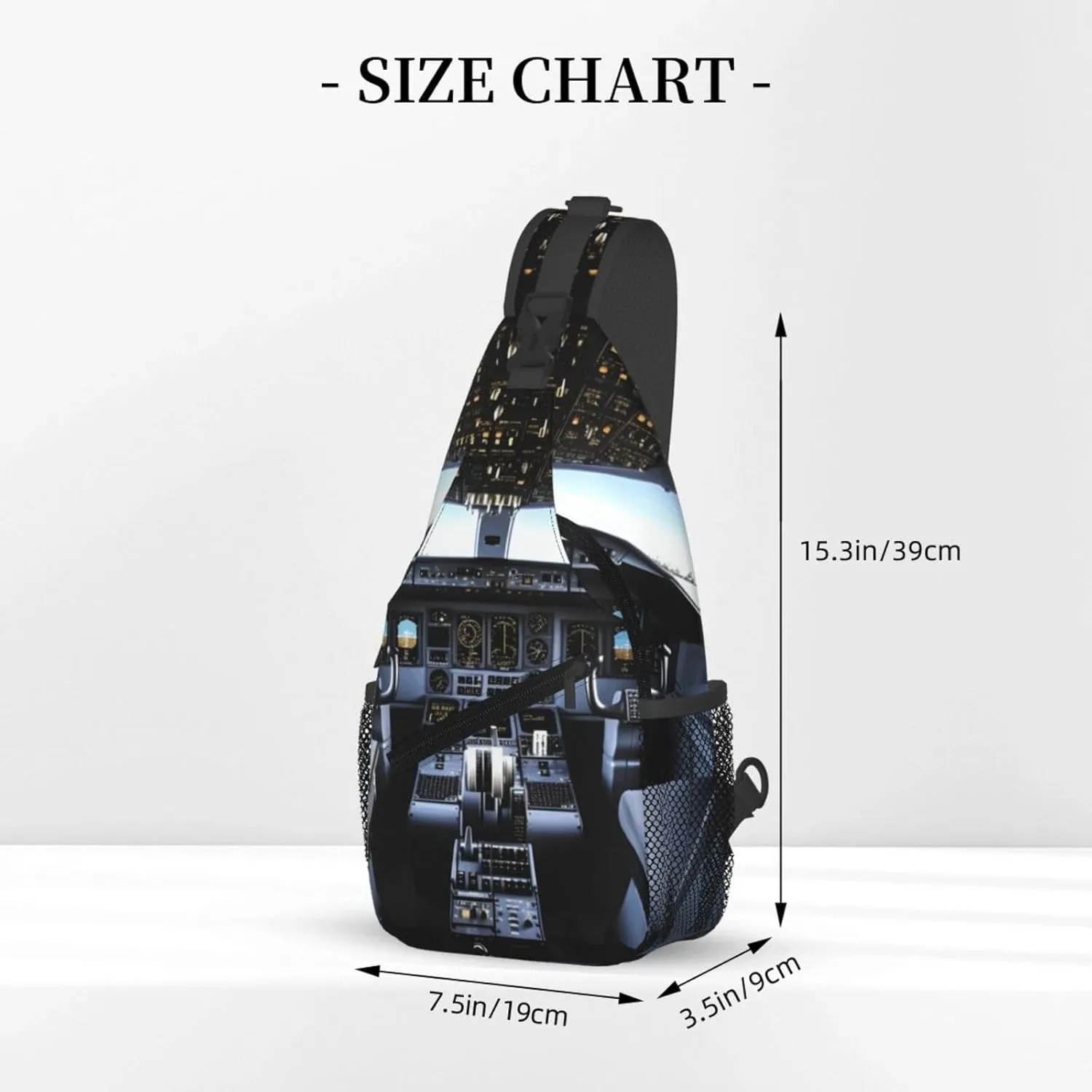 Cross Chest Bag Diagonally Sling Backpack Crossbody Shoulder Bag Beautiful Butterfly Sling Bag Travel Hiking Daypack