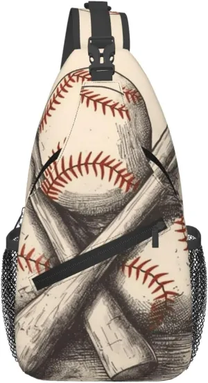 Cross Chest Bag Diagonally Sling Backpack Crossbody Shoulder Bag Horses Sling Bag Travel Hiking Daypack