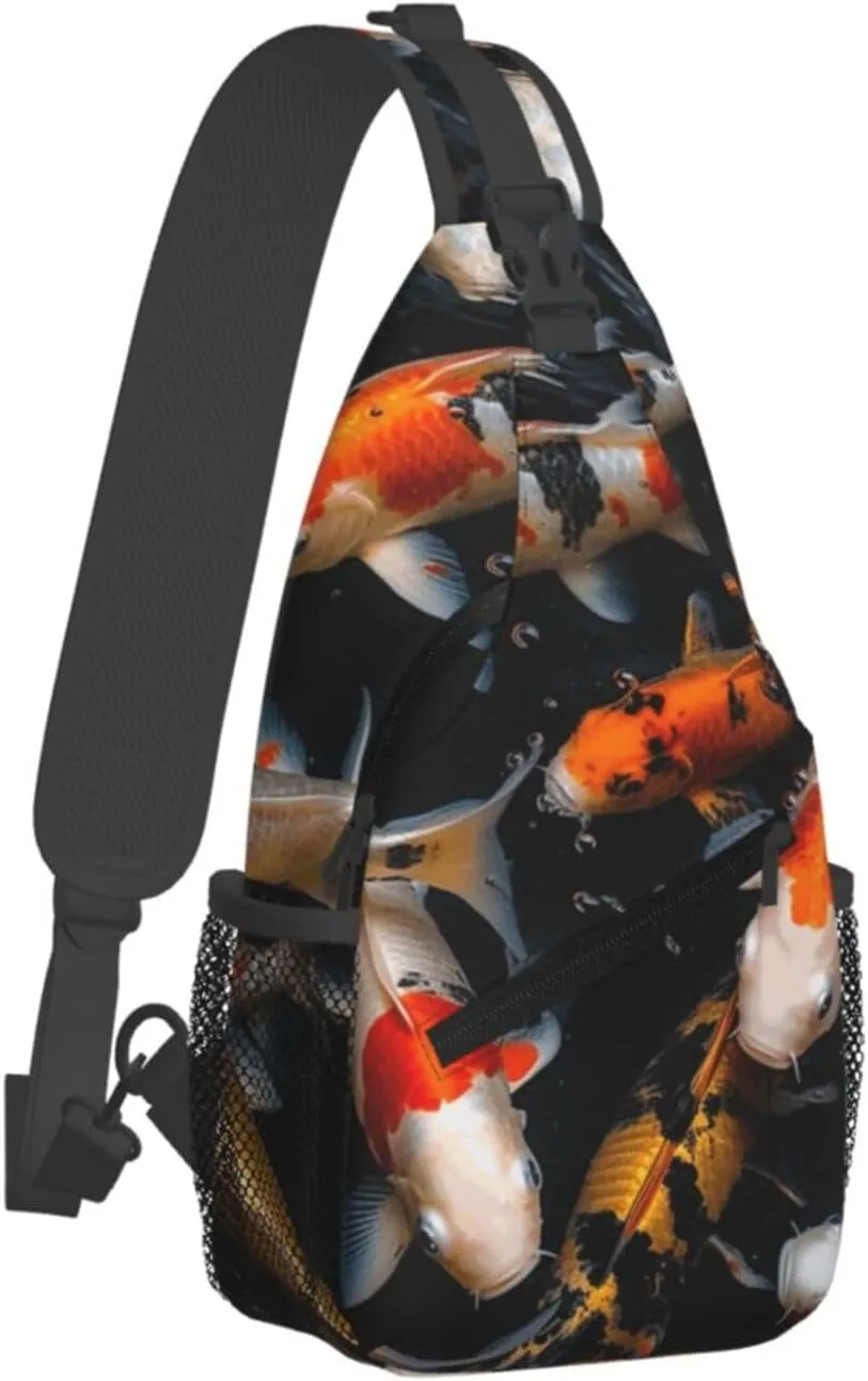Cross Chest Bag Diagonally Sling Backpack Crossbody Shoulder Bag Labrador Sling Bag Travel Hiking Daypack