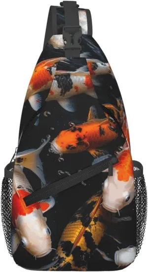 Cross Chest Bag Diagonally Sling Backpack Crossbody Shoulder Bag Labrador Sling Bag Travel Hiking Daypack