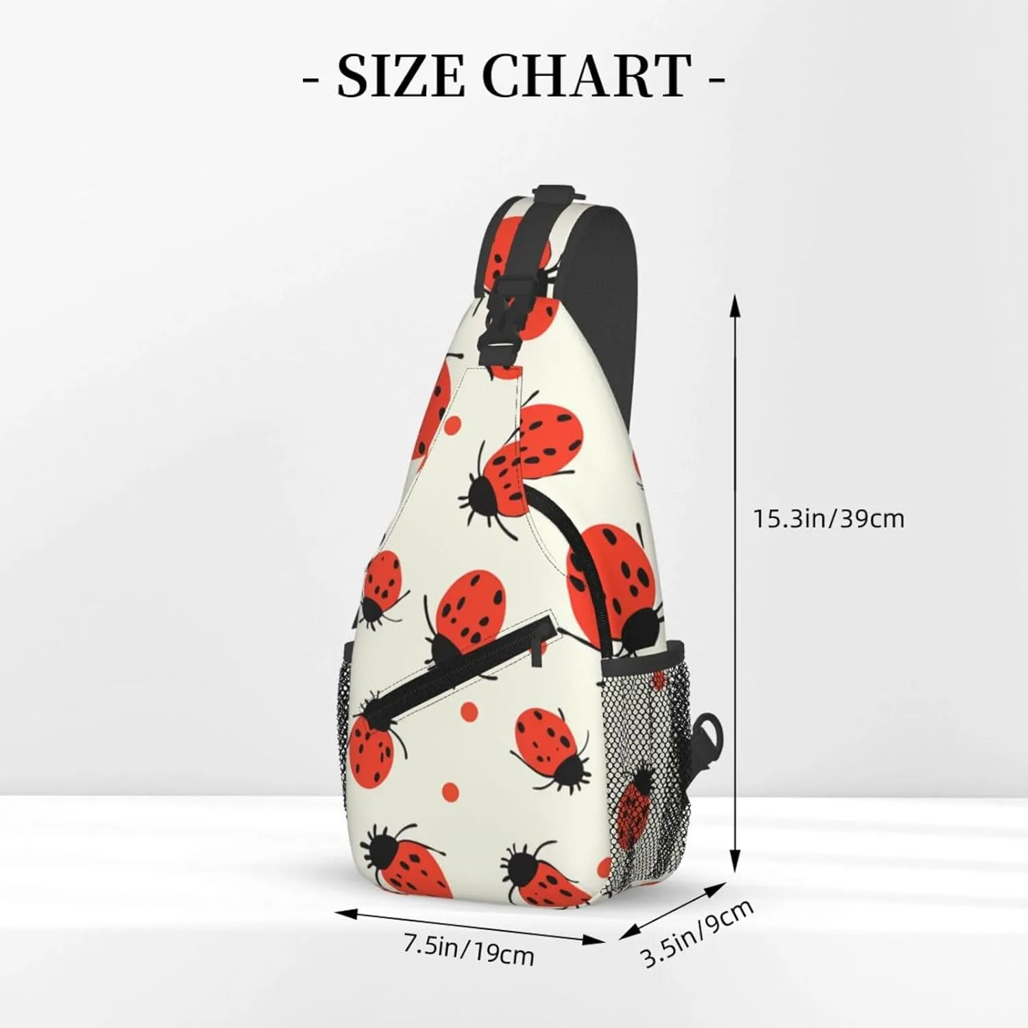 Cross Chest Bag Diagonally Sling Backpack Crossbody Shoulder Bag Lotus and Black Zen Stones Sling Bag Travel Hiking Daypack