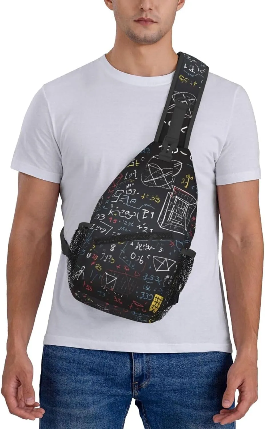 Cross Chest Bag Diagonally Sling Backpack Crossbody Shoulder Bag Milk Duck Yellow Sling Bag Travel Hiking Daypack
