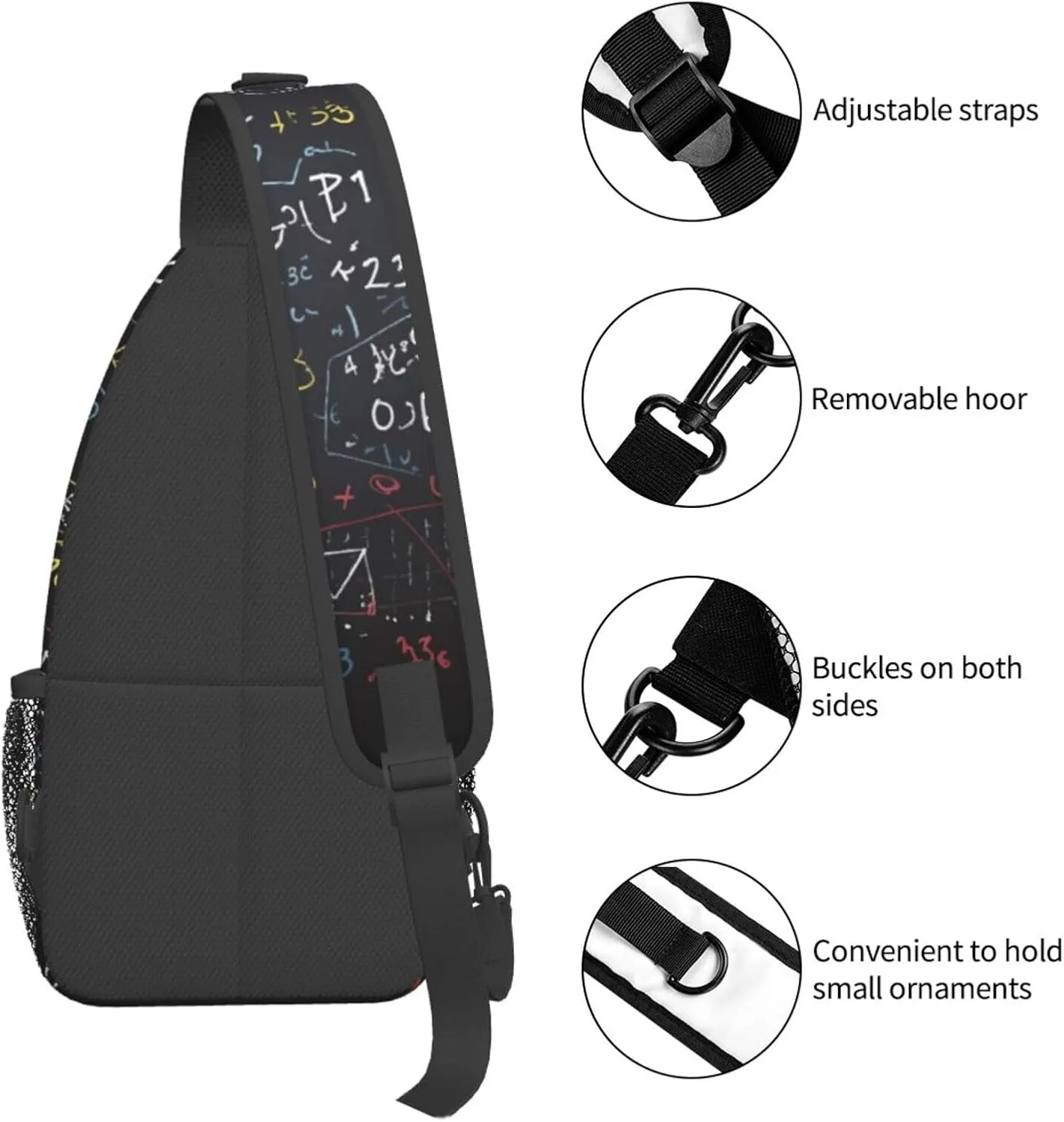 Cross Chest Bag Diagonally Sling Backpack Crossbody Shoulder Bag Milk Duck Yellow Sling Bag Travel Hiking Daypack