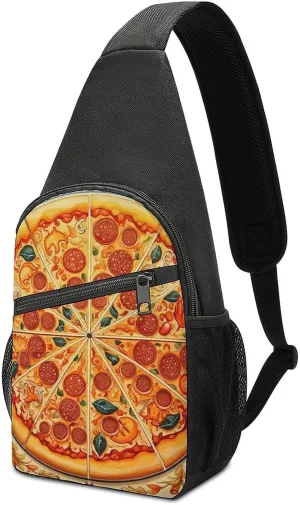 Crossbody Bag for Women Men Sling Bag Cool Dolphin Chest Bag Crossbody Adjustable Shoulder Bag