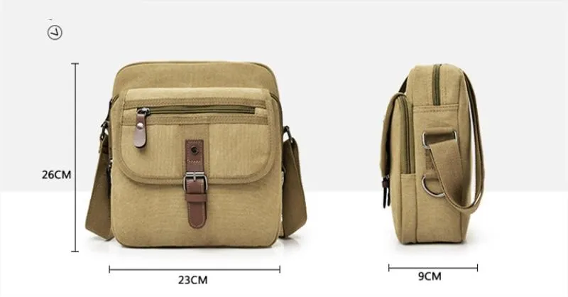 Crossbody Canvas Shoulder Messenger Small Satchels Bags On Sale
