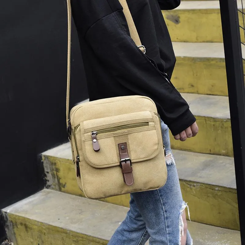 Crossbody Canvas Shoulder Messenger Small Satchels Bags On Sale