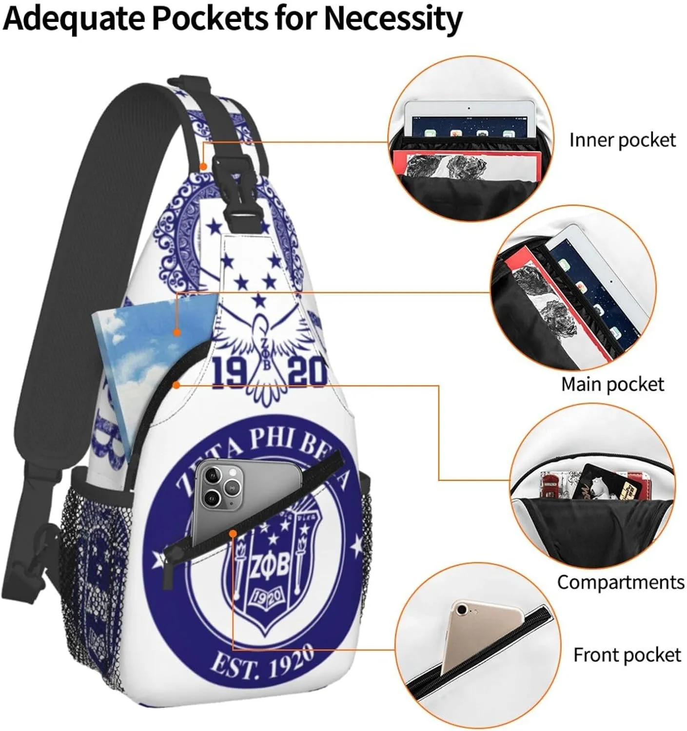 Crossbody Sling Backpack: Anti-Theft Design For Travel