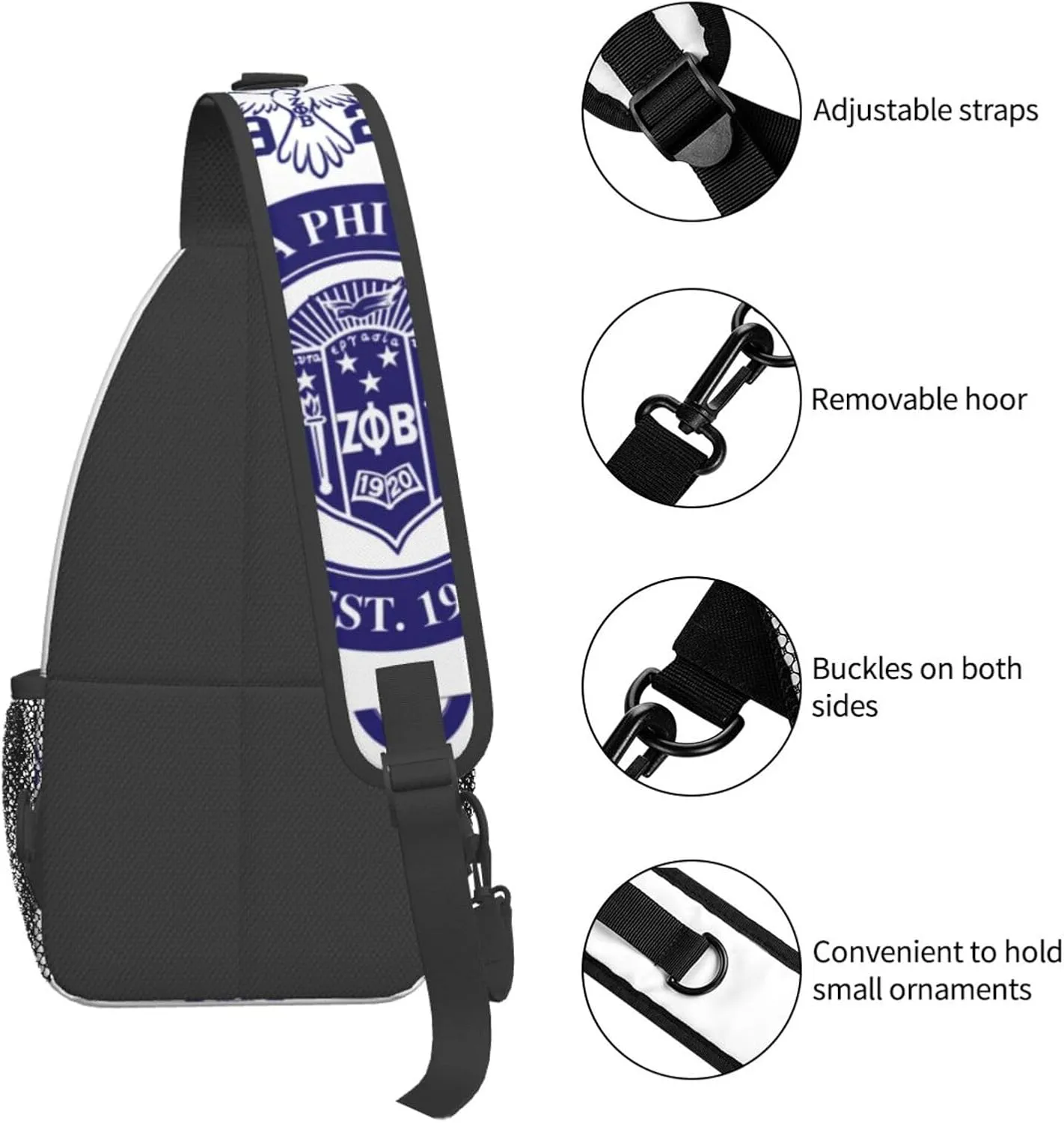 Crossbody Sling Backpack: Anti-Theft Design For Travel