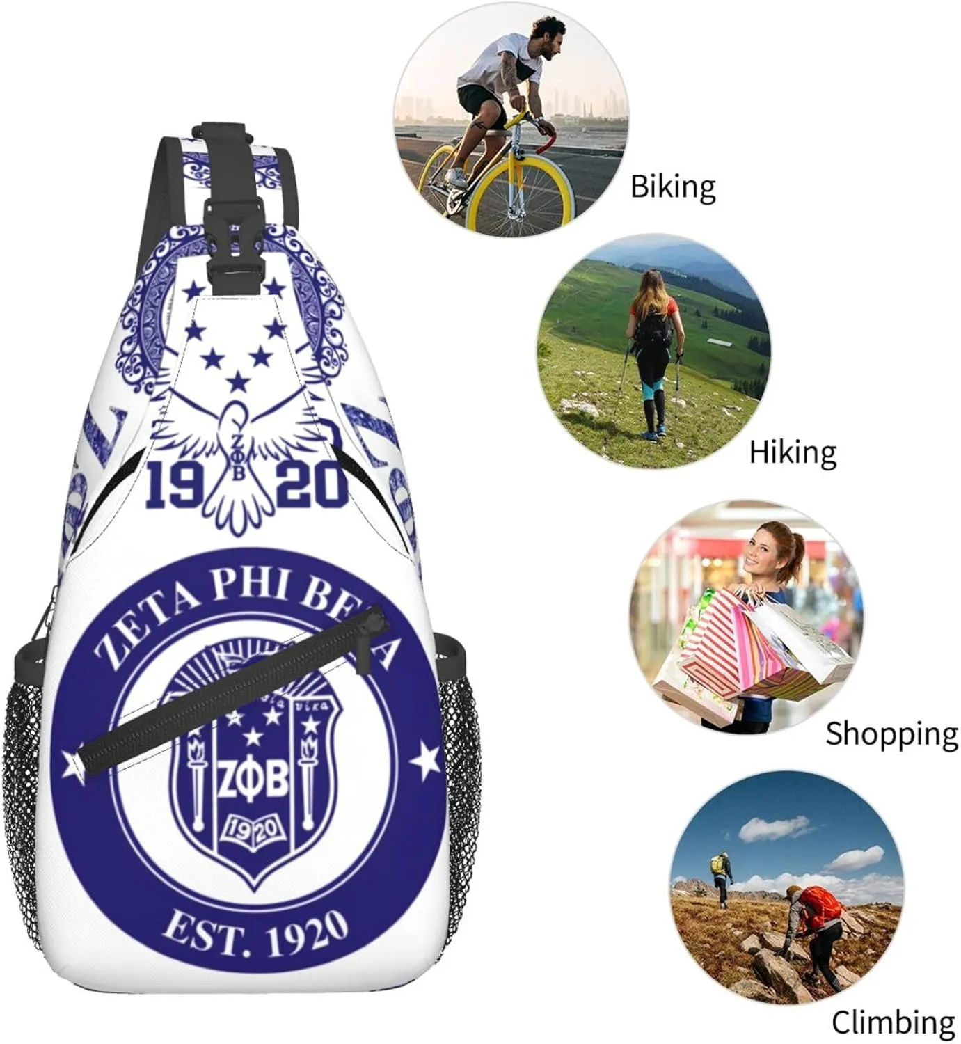 Crossbody Sling Backpack: Anti-Theft Design For Travel
