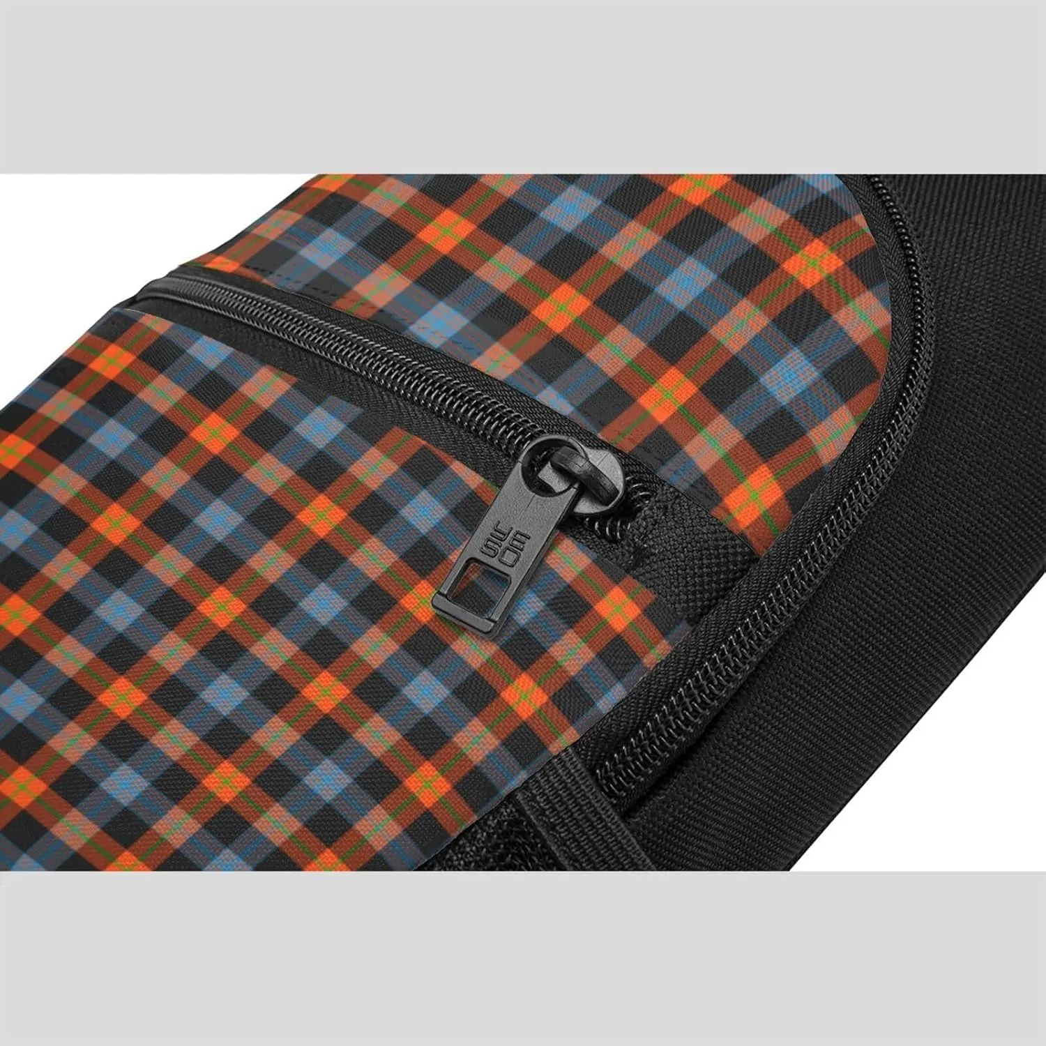 Crossbody Sling Backpack Brown Ancient Tartan Shoulder Chest Bag Daypack for Traveling Sport