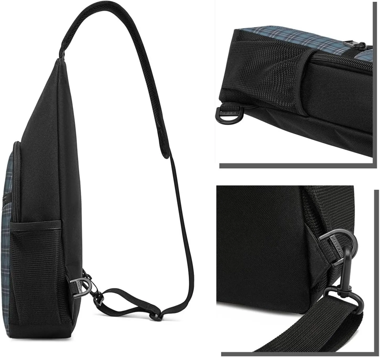 Crossbody Sling Backpack Earl of St Andrews Tartan Shoulder Chest Bag Daypack for Traveling Sport