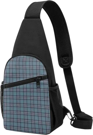 Crossbody Sling Backpack Earl of St Andrews Tartan Shoulder Chest Bag Daypack for Traveling Sport