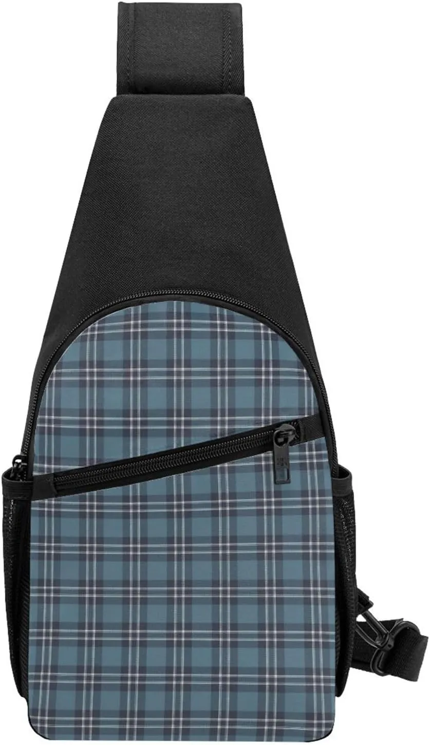 Crossbody Sling Backpack Earl of St Andrews Tartan Shoulder Chest Bag Daypack for Traveling Sport