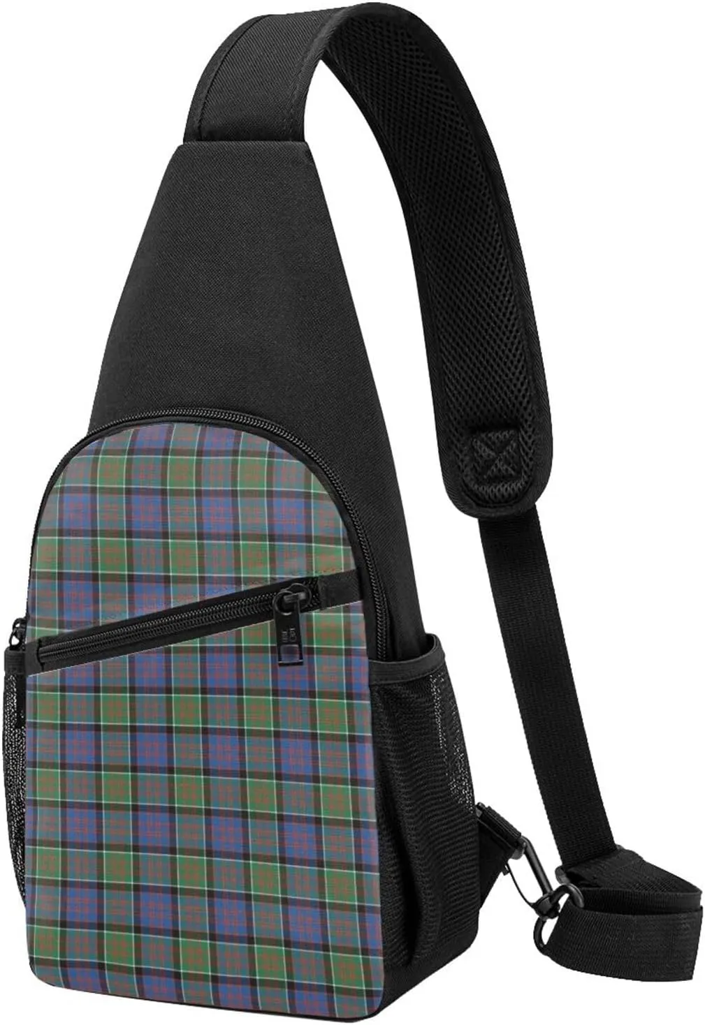 Crossbody Sling Backpack MacDonald of Clanranald Ancient Tartan Shoulder Chest Bag Daypack for Traveling Sport