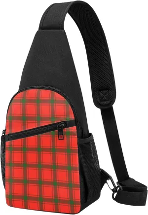Crossbody Sling Backpack MacDonald of Sleat Tartan Shoulder Chest Bag Daypack for Traveling Sport
