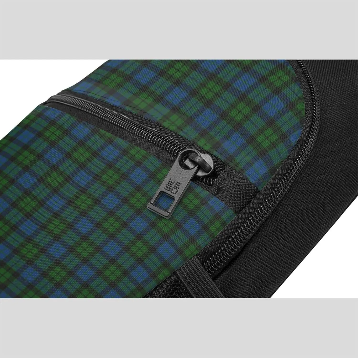 Crossbody Sling Backpack MacKay Modern Tartan Shoulder Chest Bag Daypack for Traveling Sport