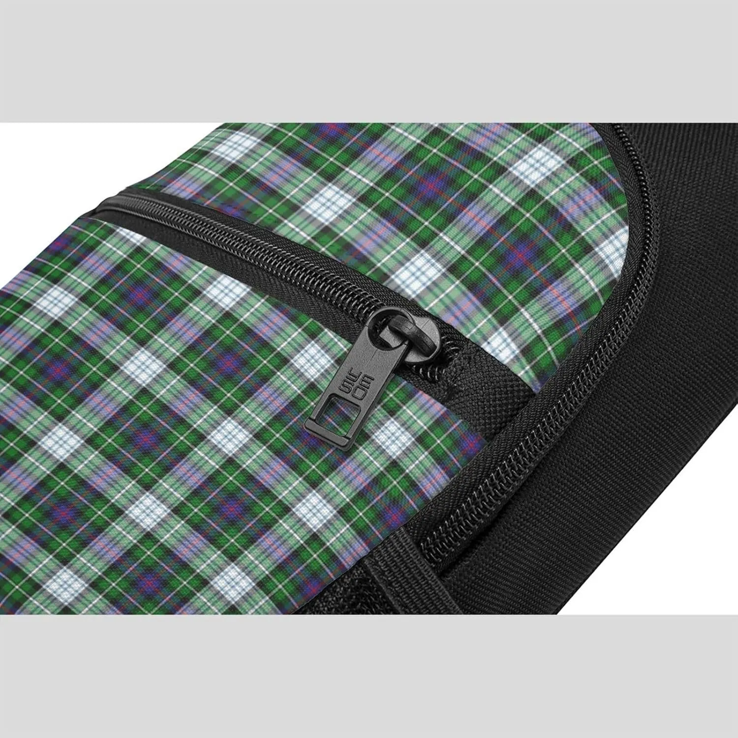Crossbody Sling Backpack MacKenzie Dress Modern Tartan Shoulder Chest Bag Daypack for Traveling Sport