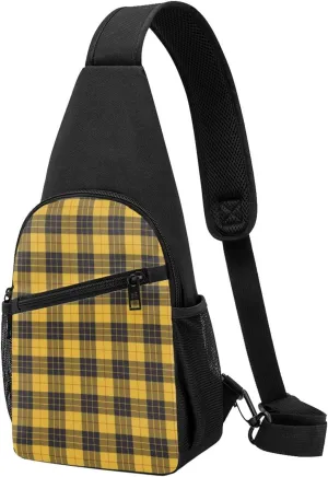 Crossbody Sling Backpack MacLeod of Lewis Ancient Tartan Shoulder Chest Bag Daypack for Traveling Sport