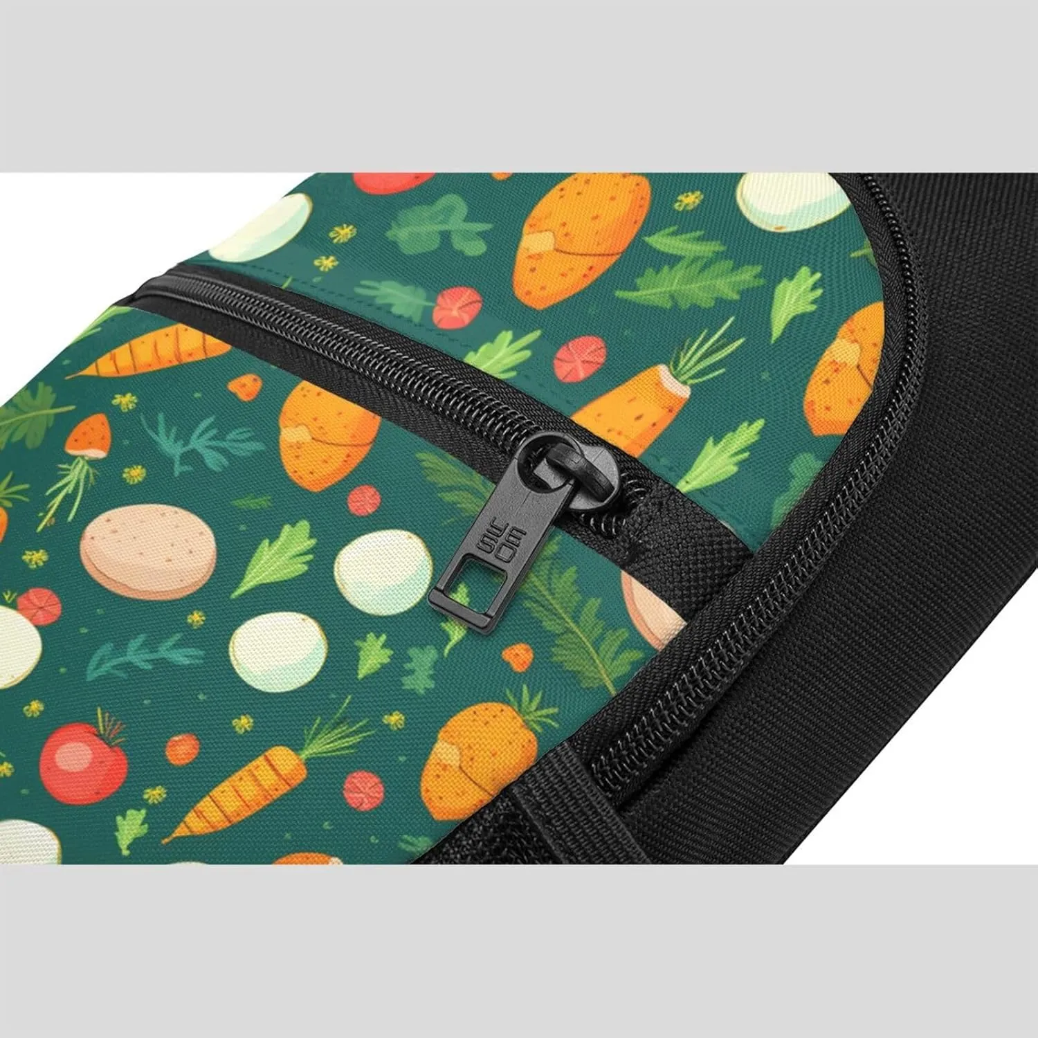 Crossbody Sling Backpack Sling Bag for Men Women Cross Chest Bag Shoulder Bag Carrots and Eggs Travel Hiking Daypack