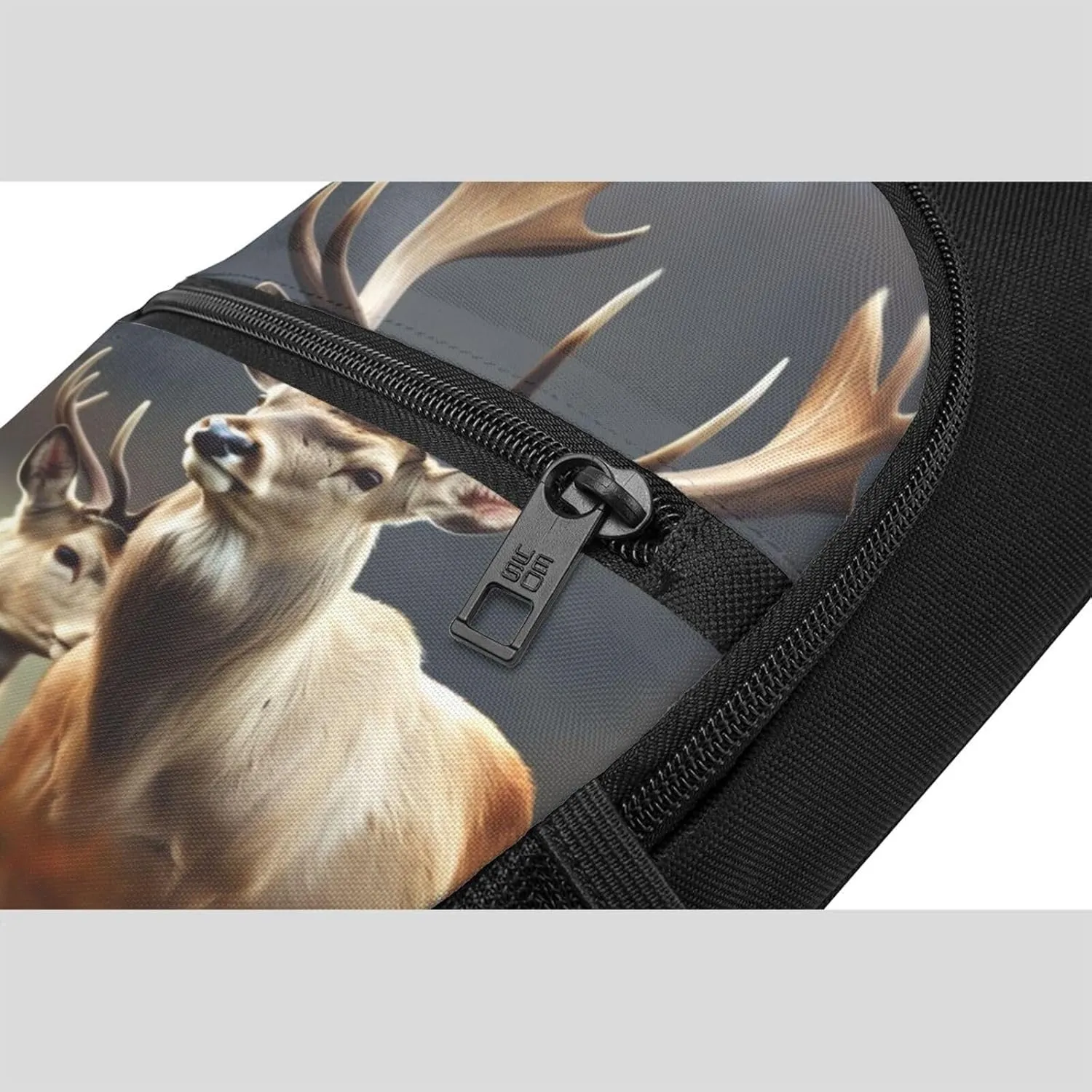Crossbody Sling Backpack Sling Bag for Men Women Cross Chest Bag Shoulder Bag Deer with Antlers Travel Hiking Daypack