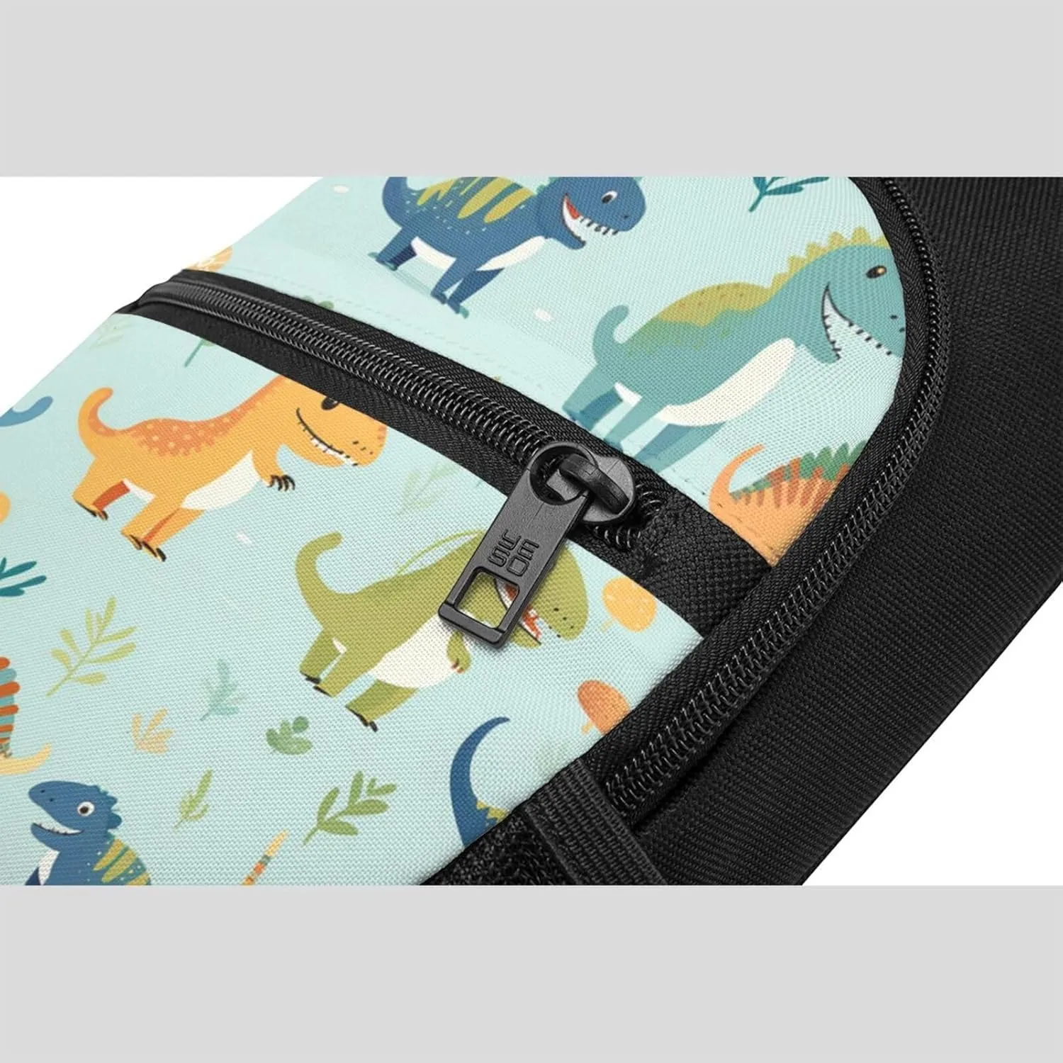Crossbody Sling Backpack Sling Bag for Men Women Cross Chest Bag Shoulder Bag Dinosaur Print Travel Hiking Daypack