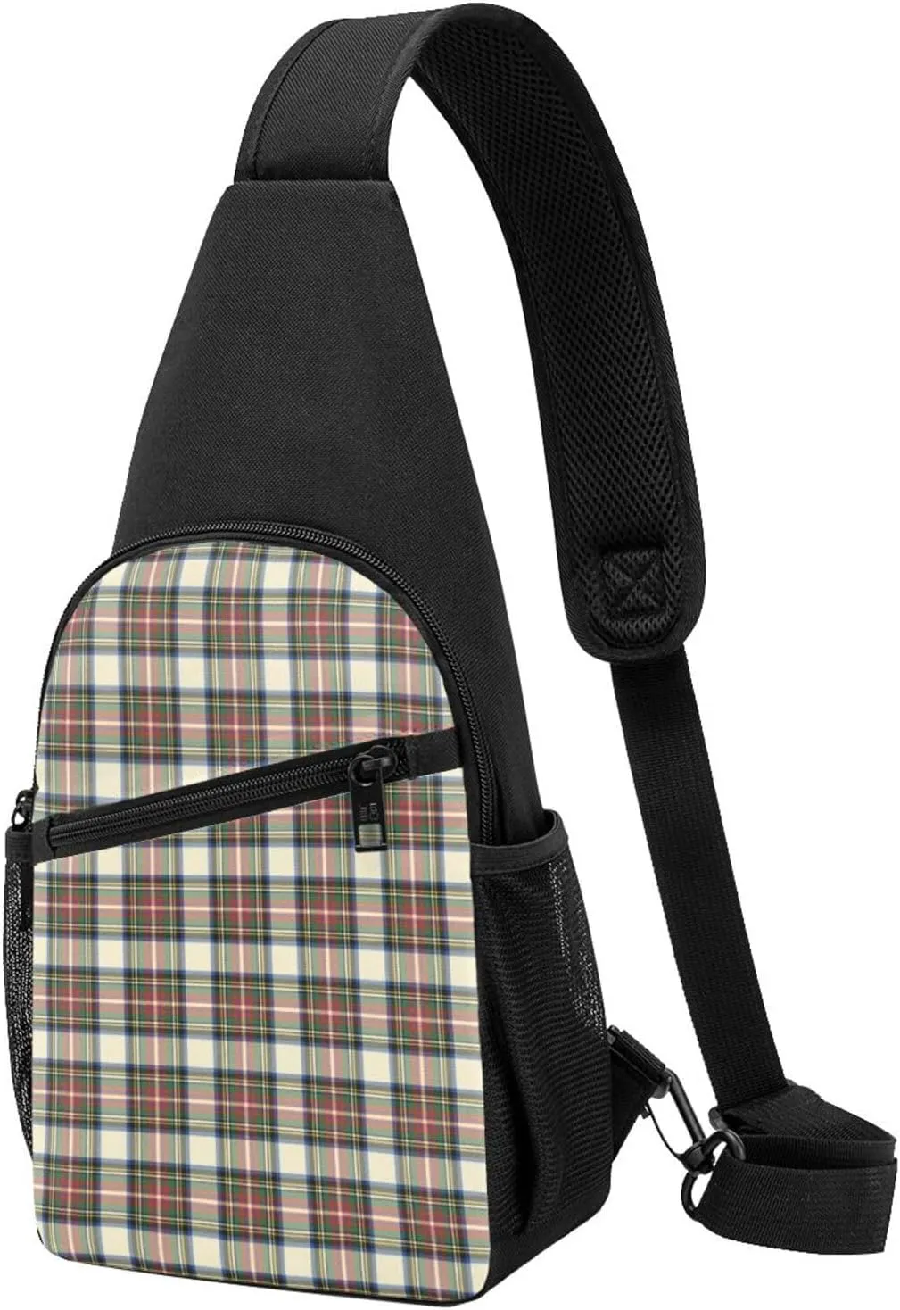 Crossbody Sling Backpack Stewart Dress Ancient Tartan Shoulder Chest Bag Daypack for Traveling Sport