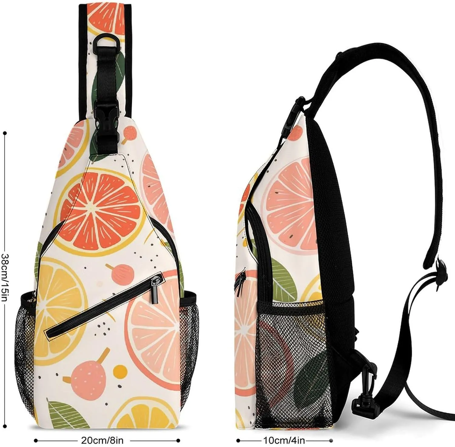 Crossbody Sling Bag Cat Under Blanket Backpack Sling Bag Travel Hiking Chest Bag Shoulder Bag Daypack
