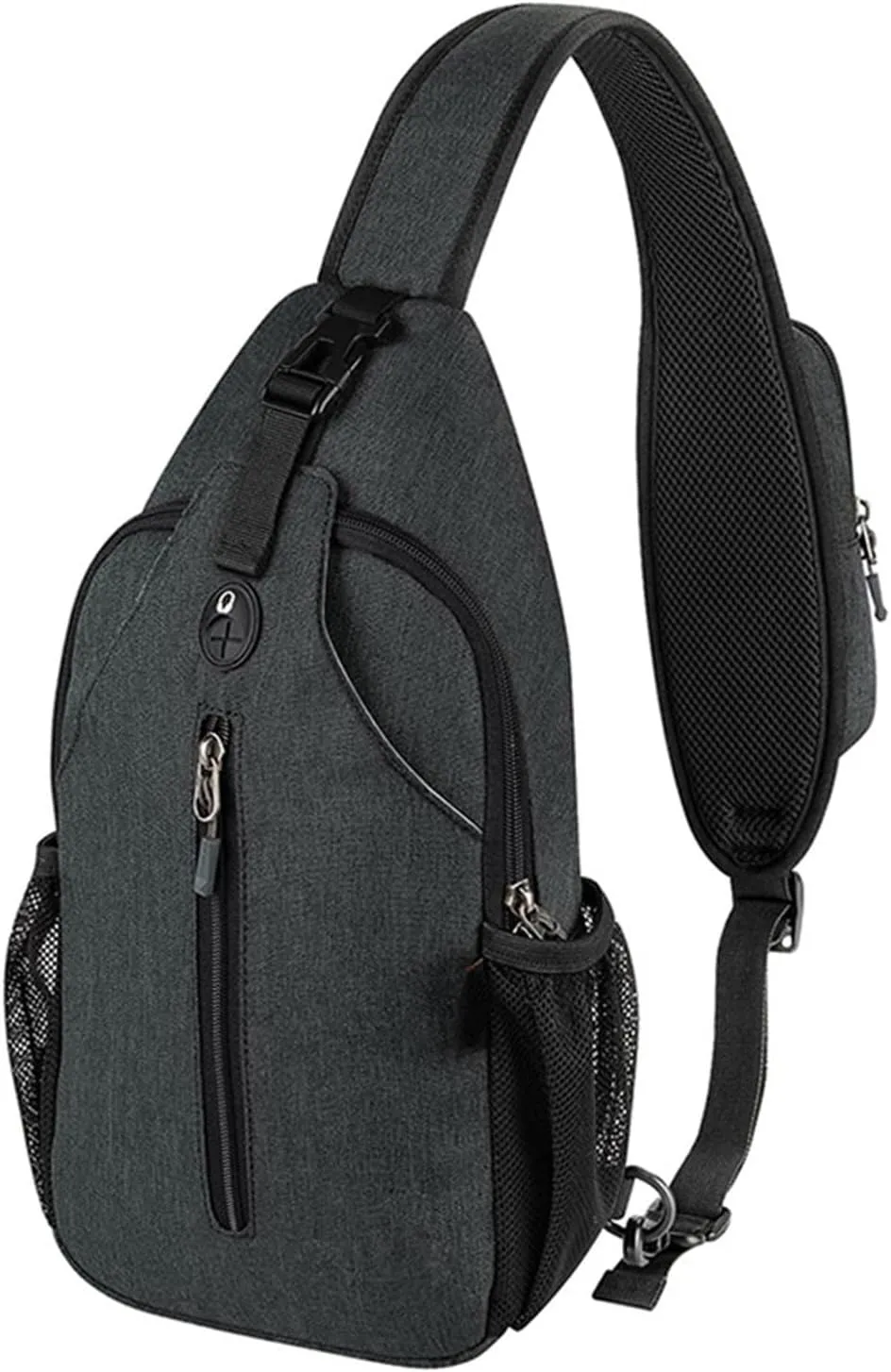 Crossbody Sling Bag Chest Daypack Small Shoulder Backpack Casual Multipurpose for Hiking Travel Men Women