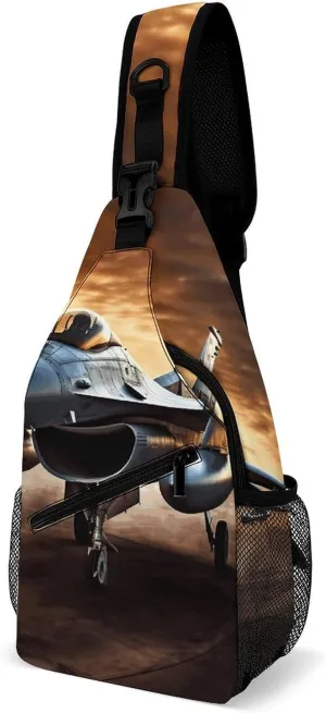 Crossbody Sling Bag Cute Dogs Backpack Sling Bag Travel Hiking Chest Bag Shoulder Bag Daypack