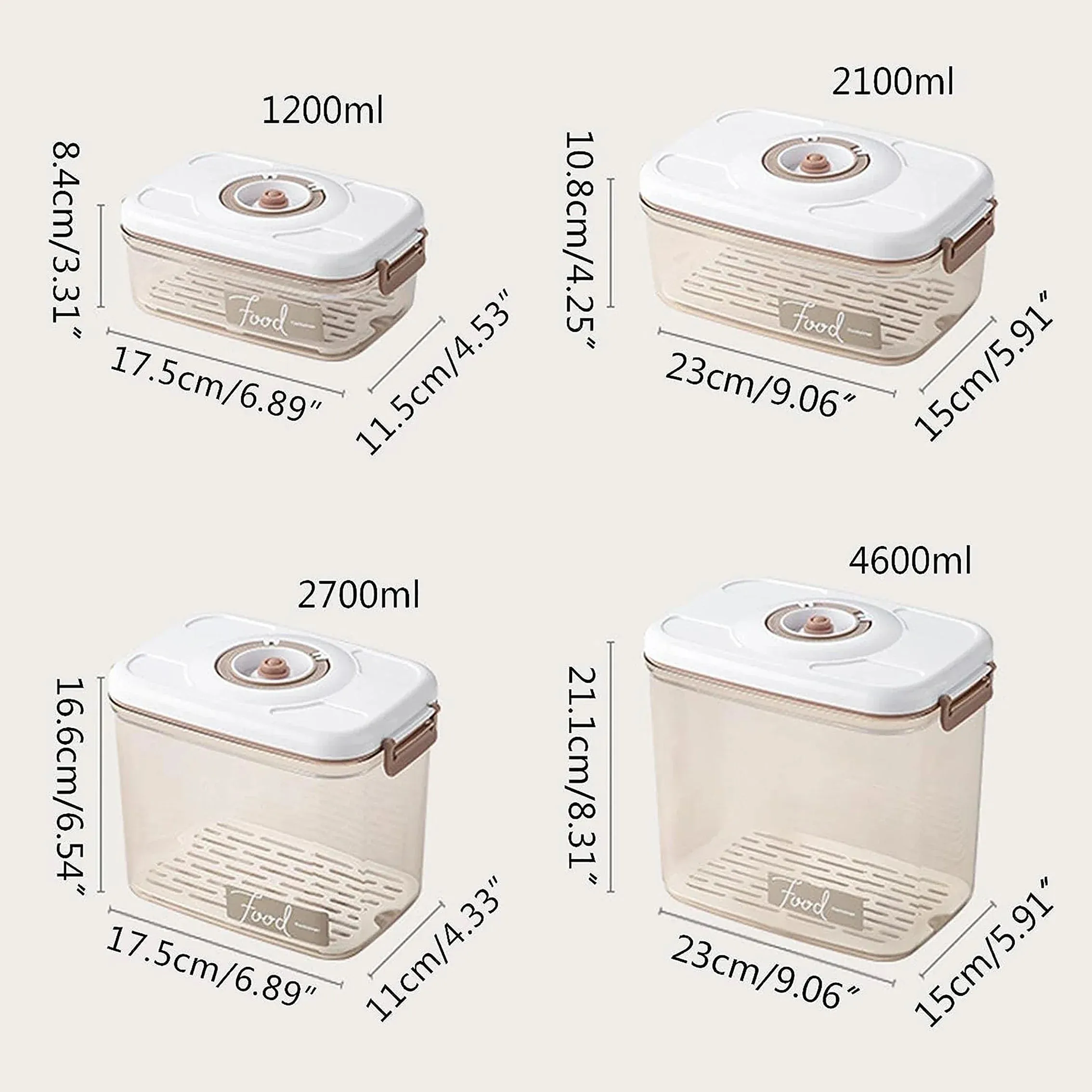 CulinaryTimeCapsule Vacuum-Sealed Food Organizers with Date Tracking and Moisture Management