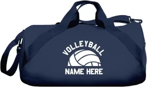 CustomizedGirl Personalized Duffel Bag - Polyester Duffel Bag, Gym Bag with Detachable & Adjustable Shoulder Strap, Volleyball Bag with Custom Name & Size Zipper Compartment, Duffle Bags for Men
