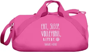 CustomizedGirl Personalized Duffel Bag - Polyester Duffel Bag, Gym Bag with Detachable & Adjustable Shoulder Strap, Volleyball Bag with Custom Name & Size Zipper Compartment, Duffle Bags for Men