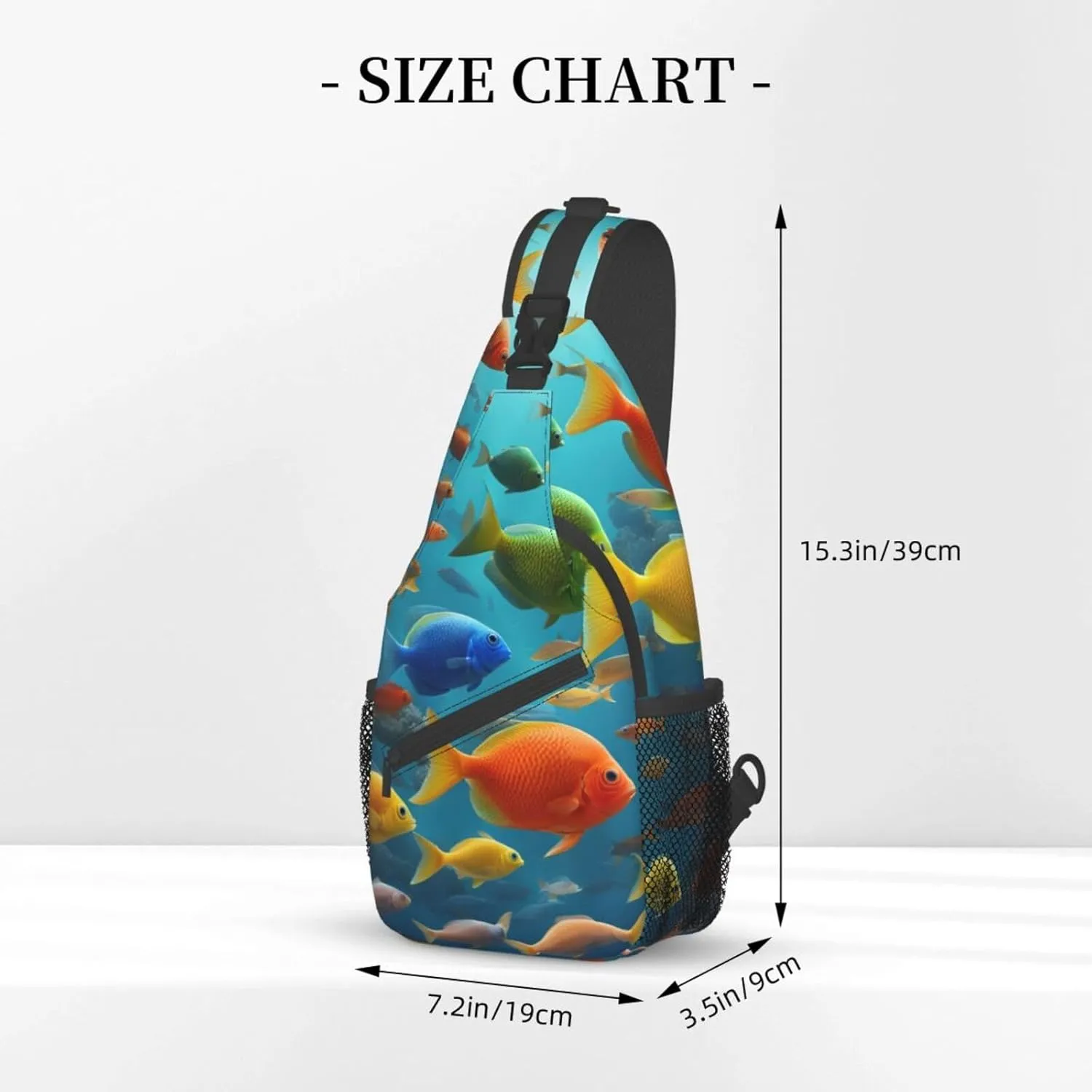 Cute Rabbits Shoulder Bag Crossbody Backpack Chest Bag Lightweight Sling Daypackstravel Hiking Cycling For Men Women