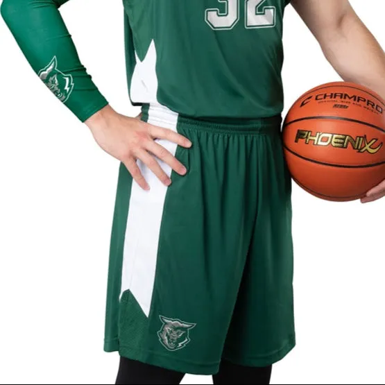 Dagger Lightweight Men's Basketball Short With Mesh Side Inserts, Adult