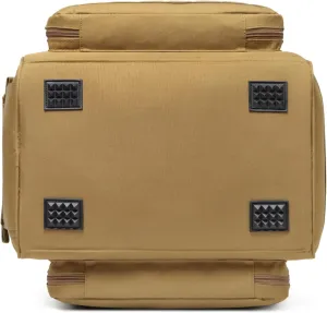 DBTAC 40L Tactical Gym Bag for Men | Military Heavy Duty Duffel Bag with Adjustable Strap for Gym Workout Fitness, Basketball Soccer Sport Training & Weekend Travel, Tan