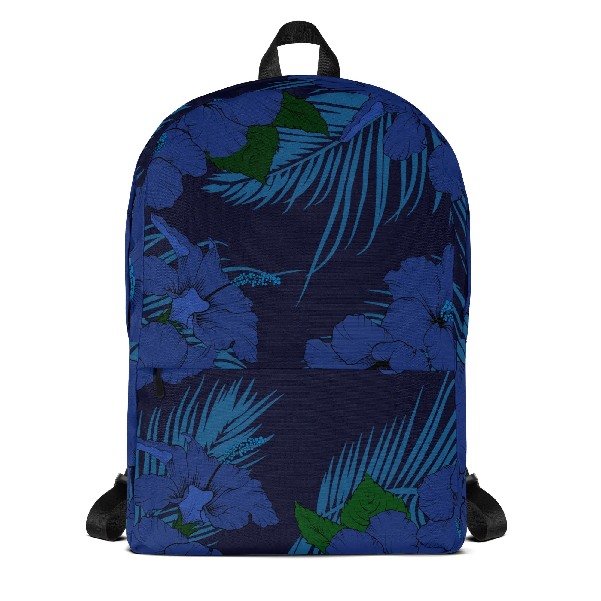 Deep Blue Hibiscus Daypack