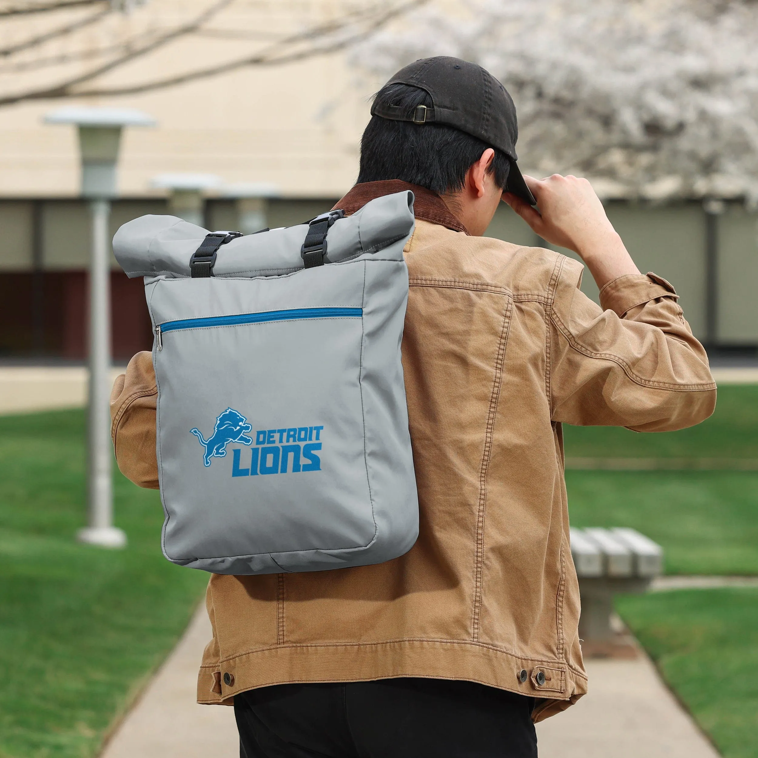 Detroit Lions Rollup Backpack