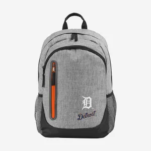Detroit Tigers Heather Grey Bold Color Backpack