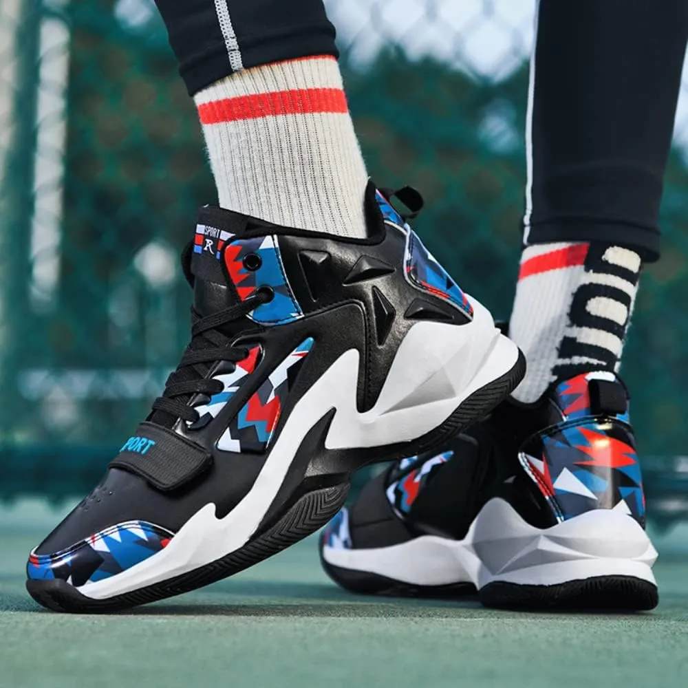 Diruite Basketball Shoes Running Shoes Outdoor Shoes Fashion Sneakers Men's Shoes Breathable Shoes