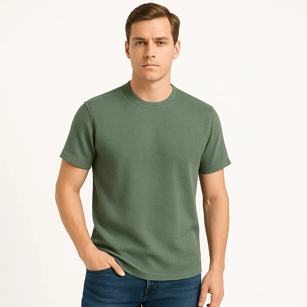 Domoir | Breathable Waffle T-Shirt