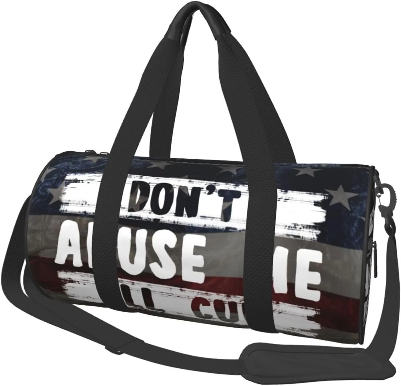 Don'T Abuse Me I'Ll Cum Duffel Bag Gym Bag Travel Sports Tote Large Foldable Beach Swim Yoga9